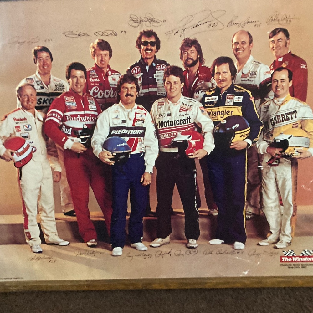 Poster autographed